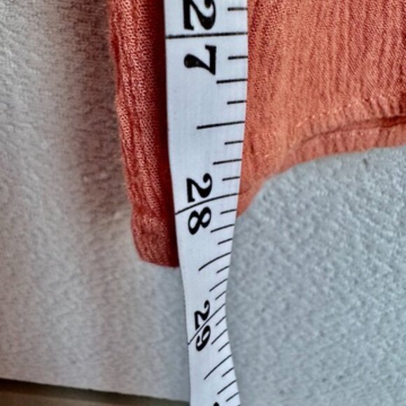 Salmon Pink Wide Leg Pants - Picture 10 of 11